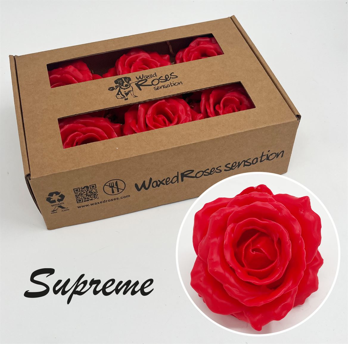 Zijde R Wx Supreme Rood Wx