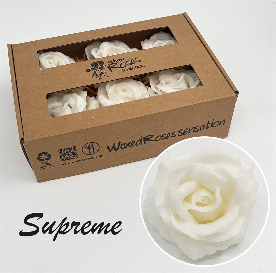 Zijde R Wx Supreme Wit Wx